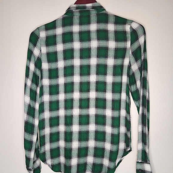 H&M Plaid Button Down Shirt - Picture 2 of 4